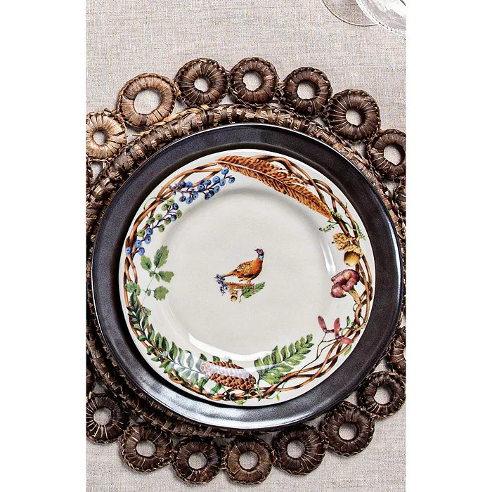 Juliska Forest Walk Salad/Dessert Plate (set/4)
