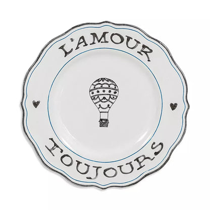 Juliska L'Amour Toujours Dessert/Salad Plate Set/4