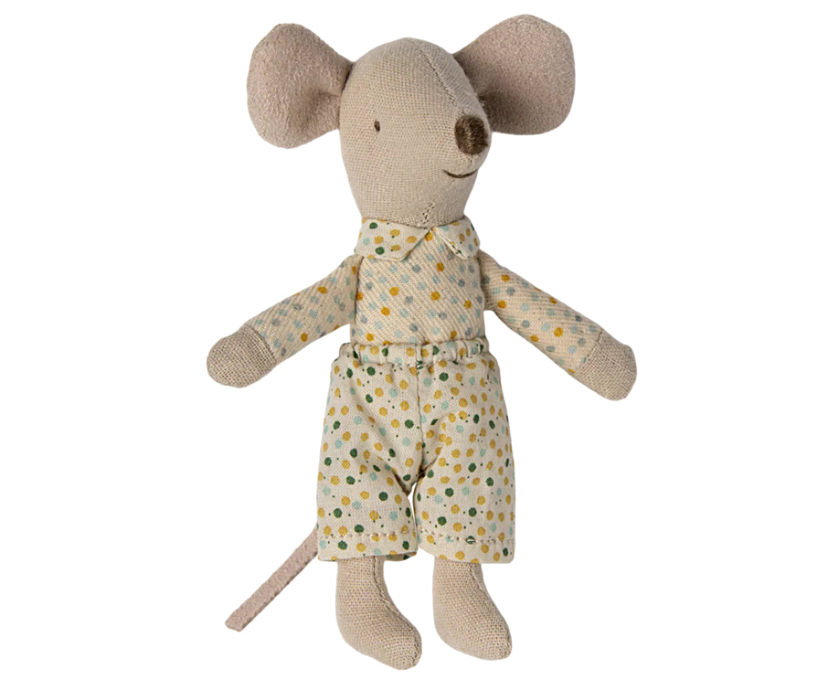 Maileg Little Brother Mouse in Matchbox