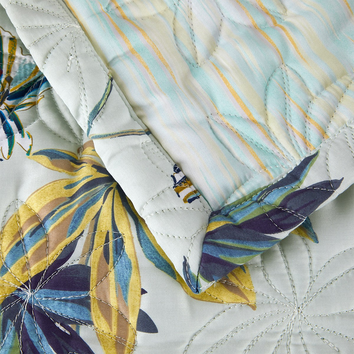 Yves Delorme Tropical Queen Coverlet