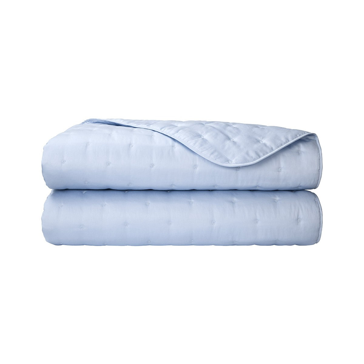 Yves Delorme Triomphe Quilted Coverlet - Celeste