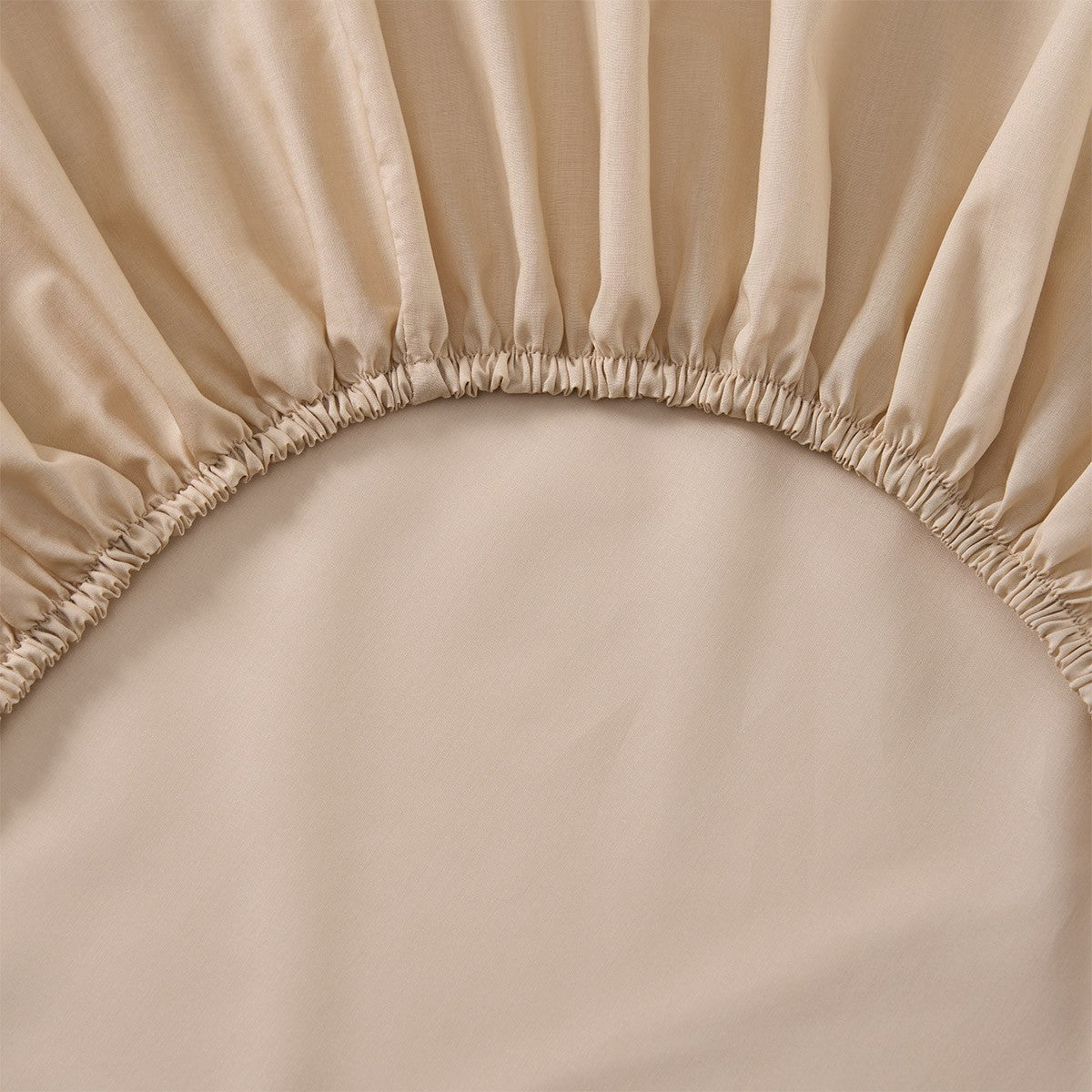 Yves Delorme Batiste Fitted Sheet - Biscuit