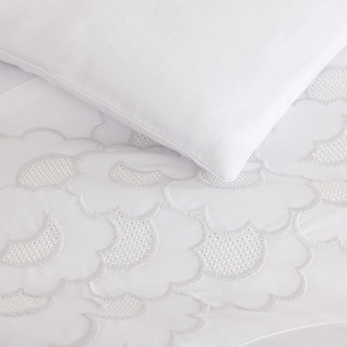 Yves Delorme Festons Duvet Cover