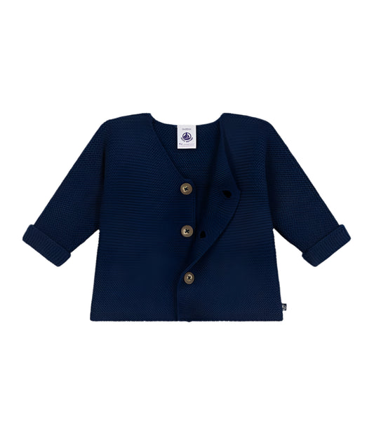 Petit Bateau Baby Cardigan - Navy