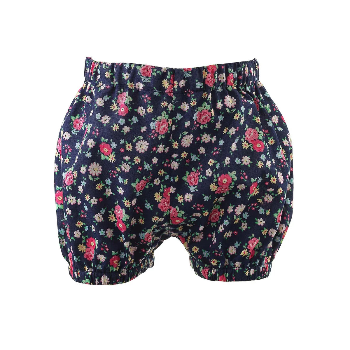 Rachel Riley Floral Front Button Dress & Bloomers