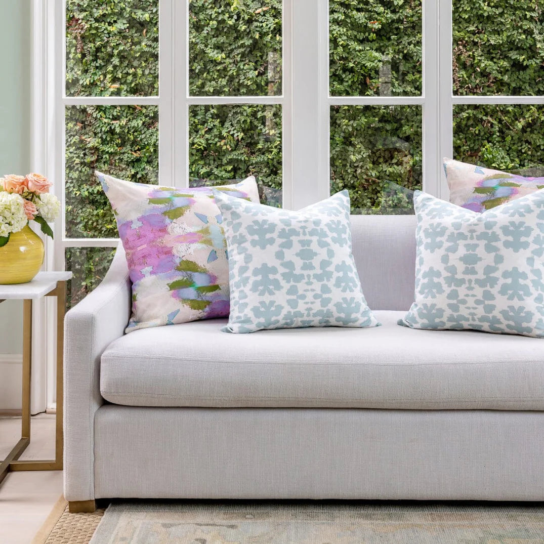 Laura Park Begonia Violet Pillow