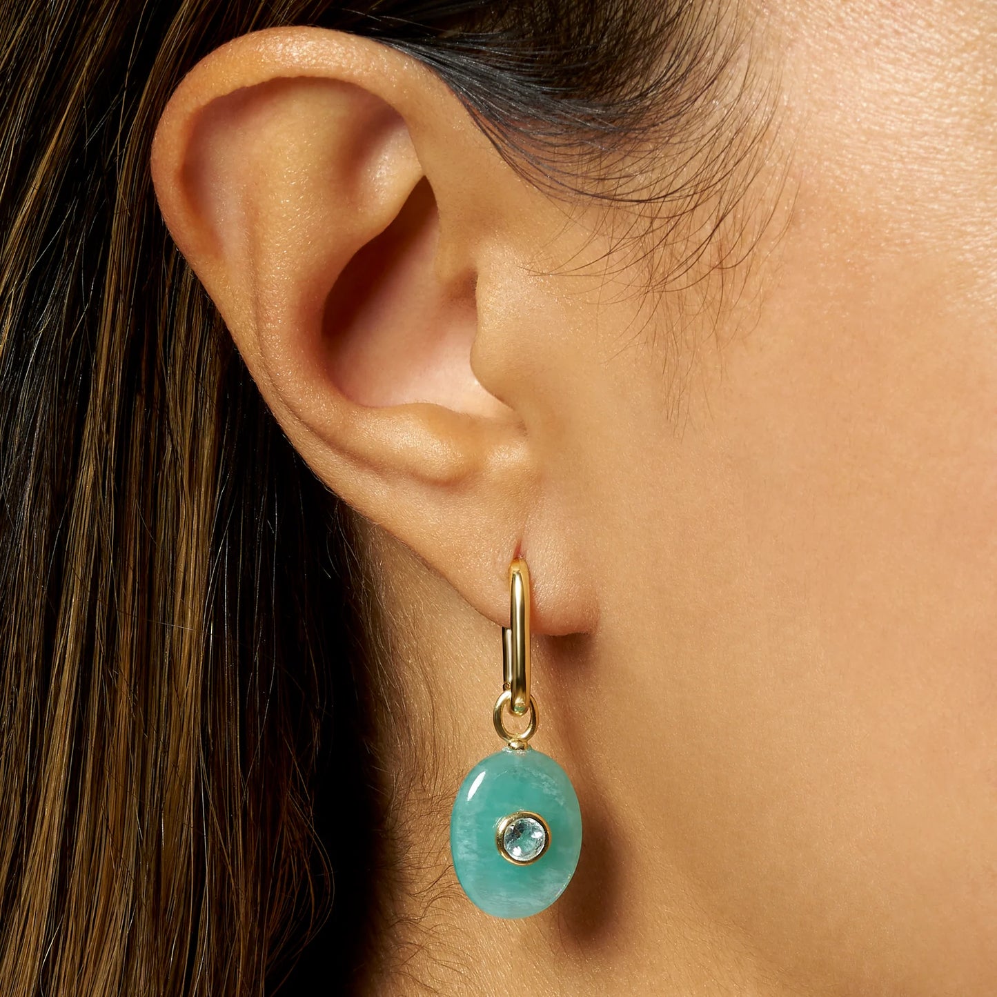CC & Co by Catherine Carino Amazonite Azur Earring