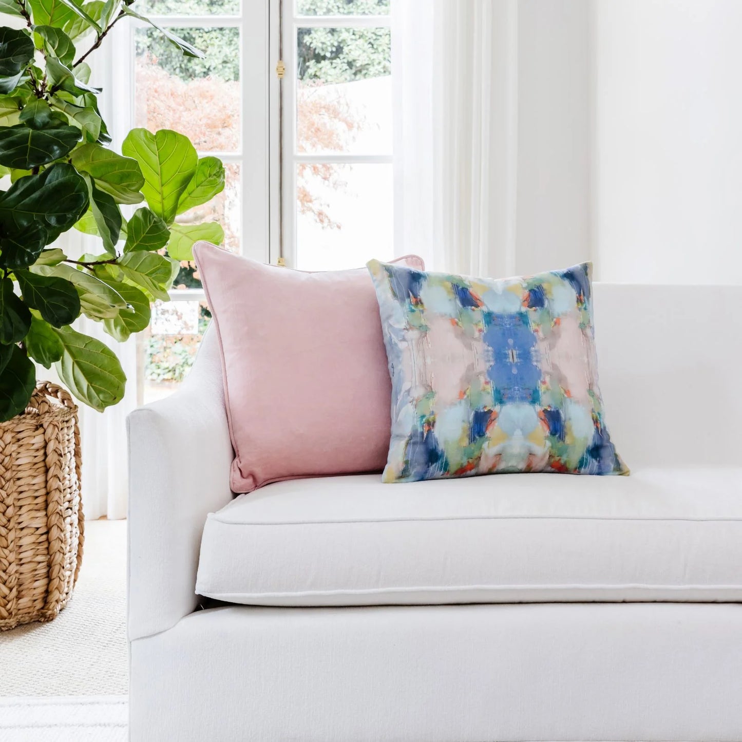 Laura Park Designs Anna Pink Pillow - 14x20