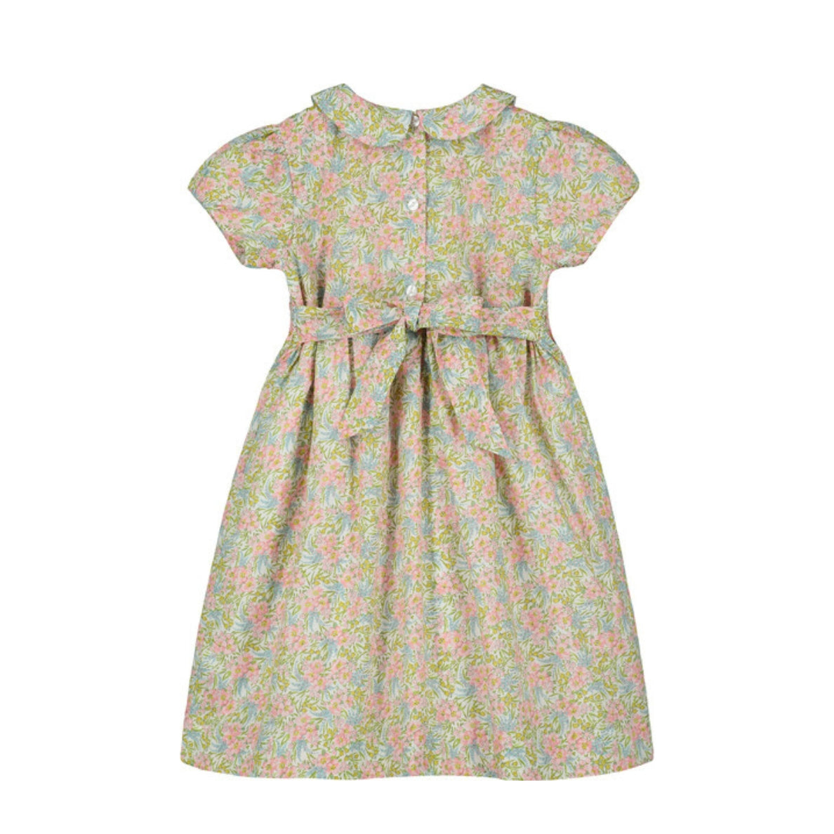 Question Everything Aubrielle Floral Smocked Dress