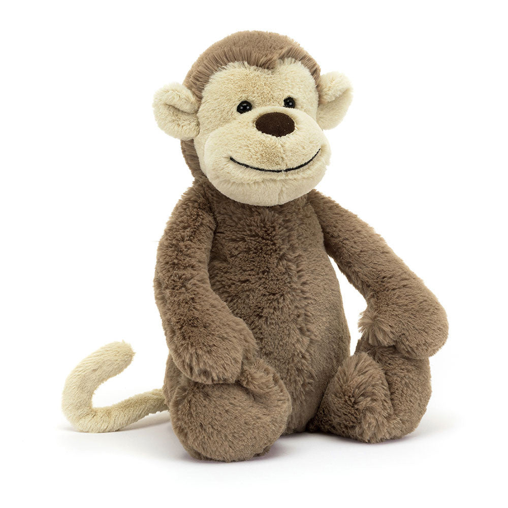 新品　 Bashful Monkey L モンキー　バシュフル Jellycat Bashful Monkey - Medium – La Petite Maison