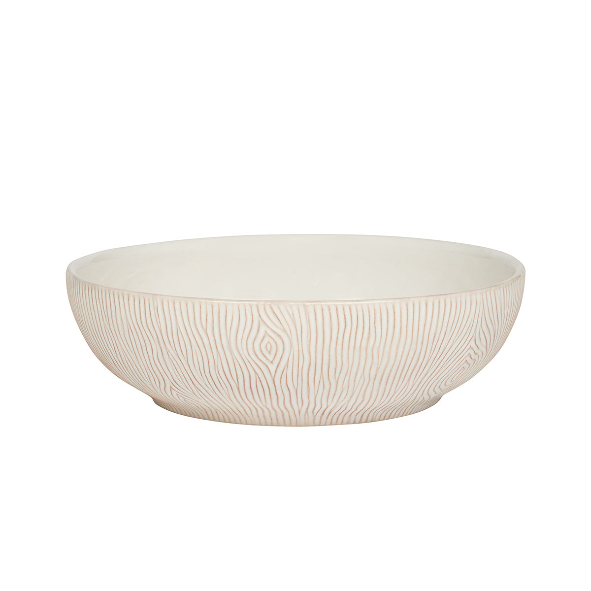 Juliska Blenheim Oak 12" Serving Bowl - Whitewash - La Petite Maison