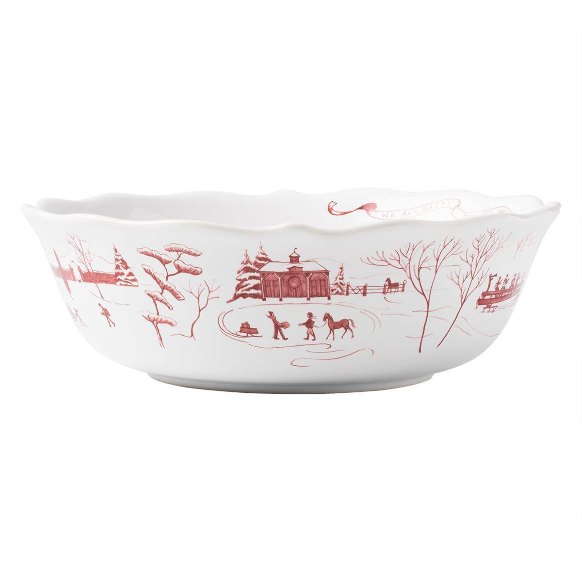 Juliska Country Estate Winter Frolic 10" Serving Bowl