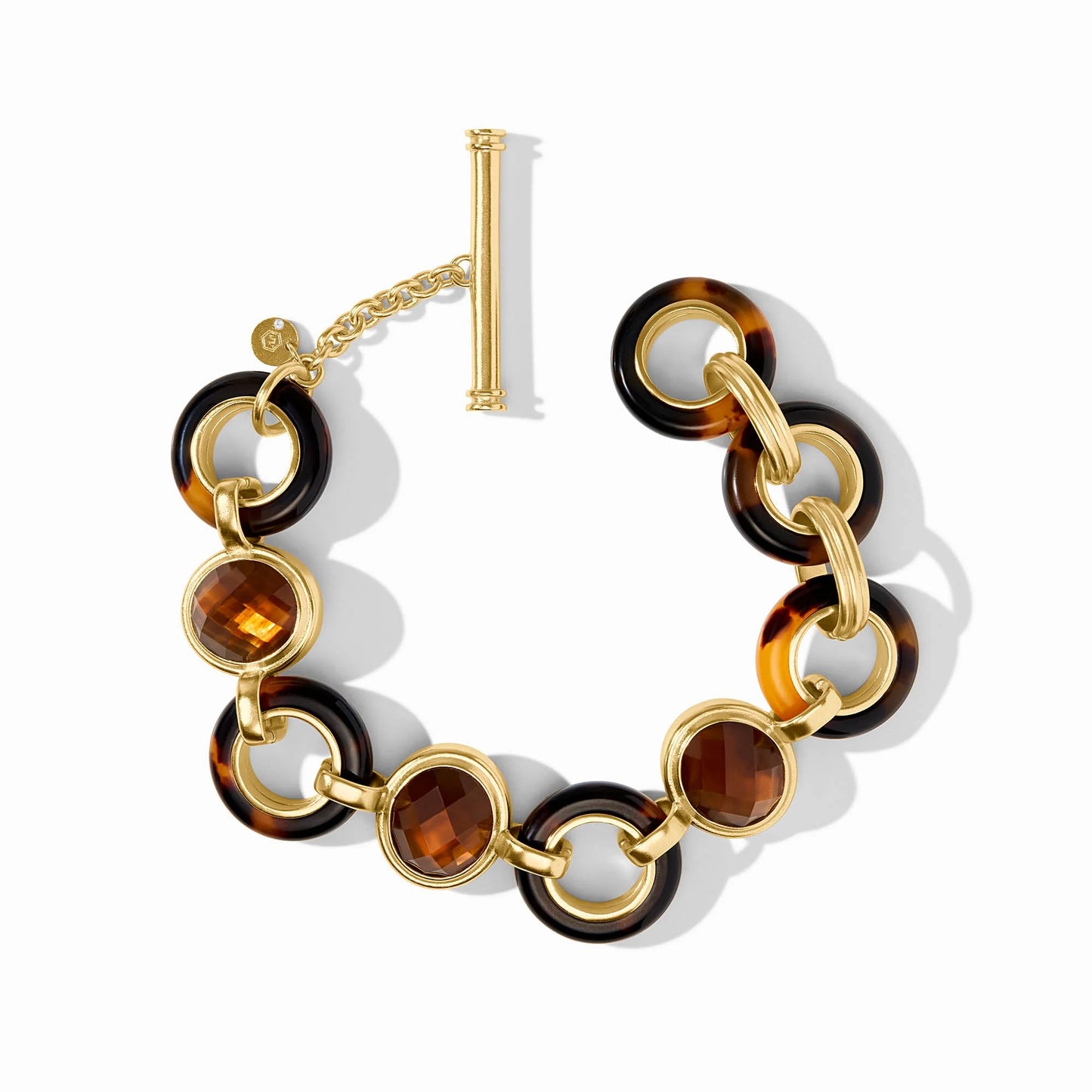 Julie Vos Carnaby Stone Bracelet - Tortoiseshell