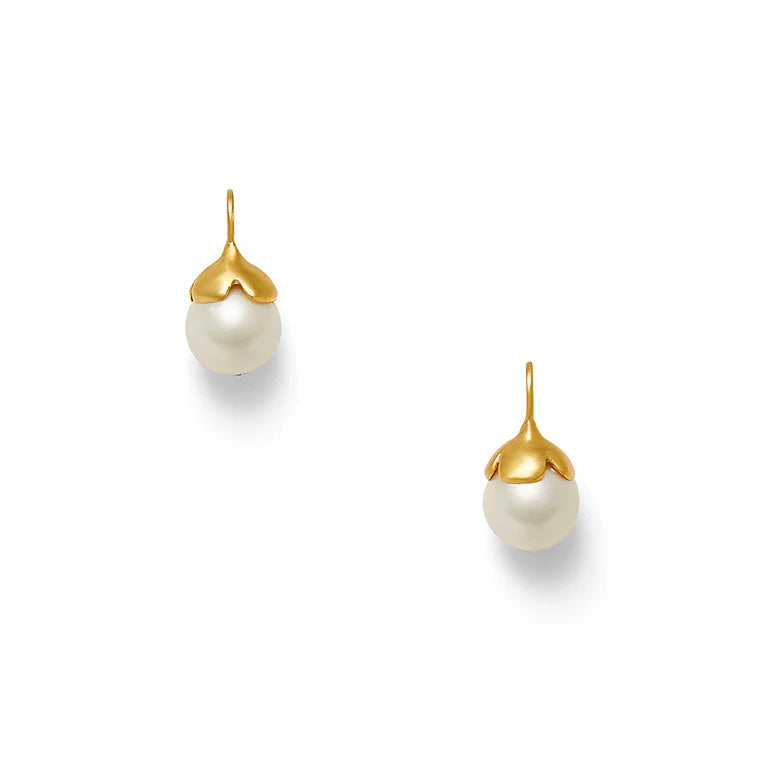 CC & Co by Catherine Carino Petal Pearls Earrings