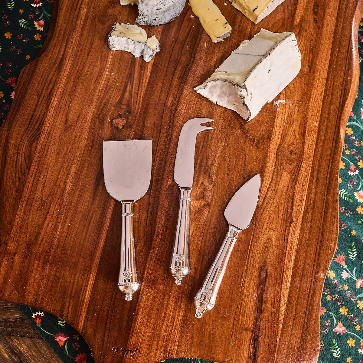 Juliska Berry & Thread Cheese Knife Assorted Set/3 - Polished