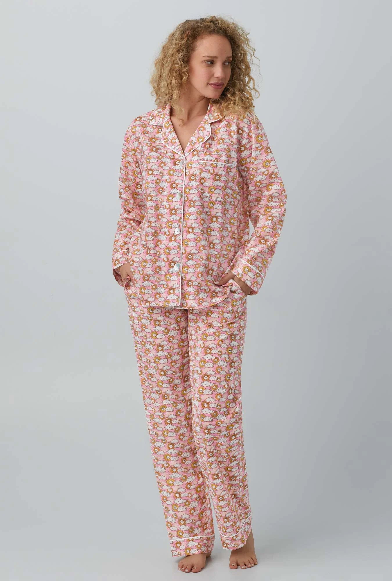 Follow the Sun Long Pajamas