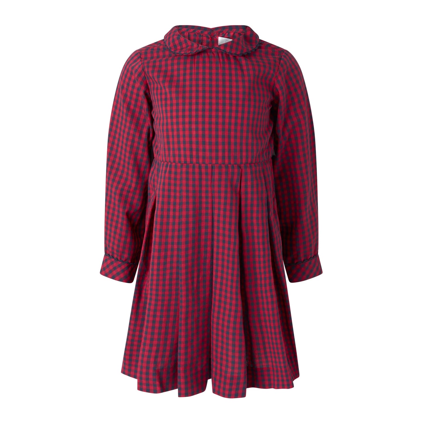 Rachel Riley Check Lumberjack Pleated Dress