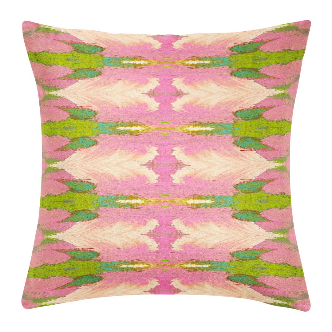 Laura Park Cabana Pink Pillow