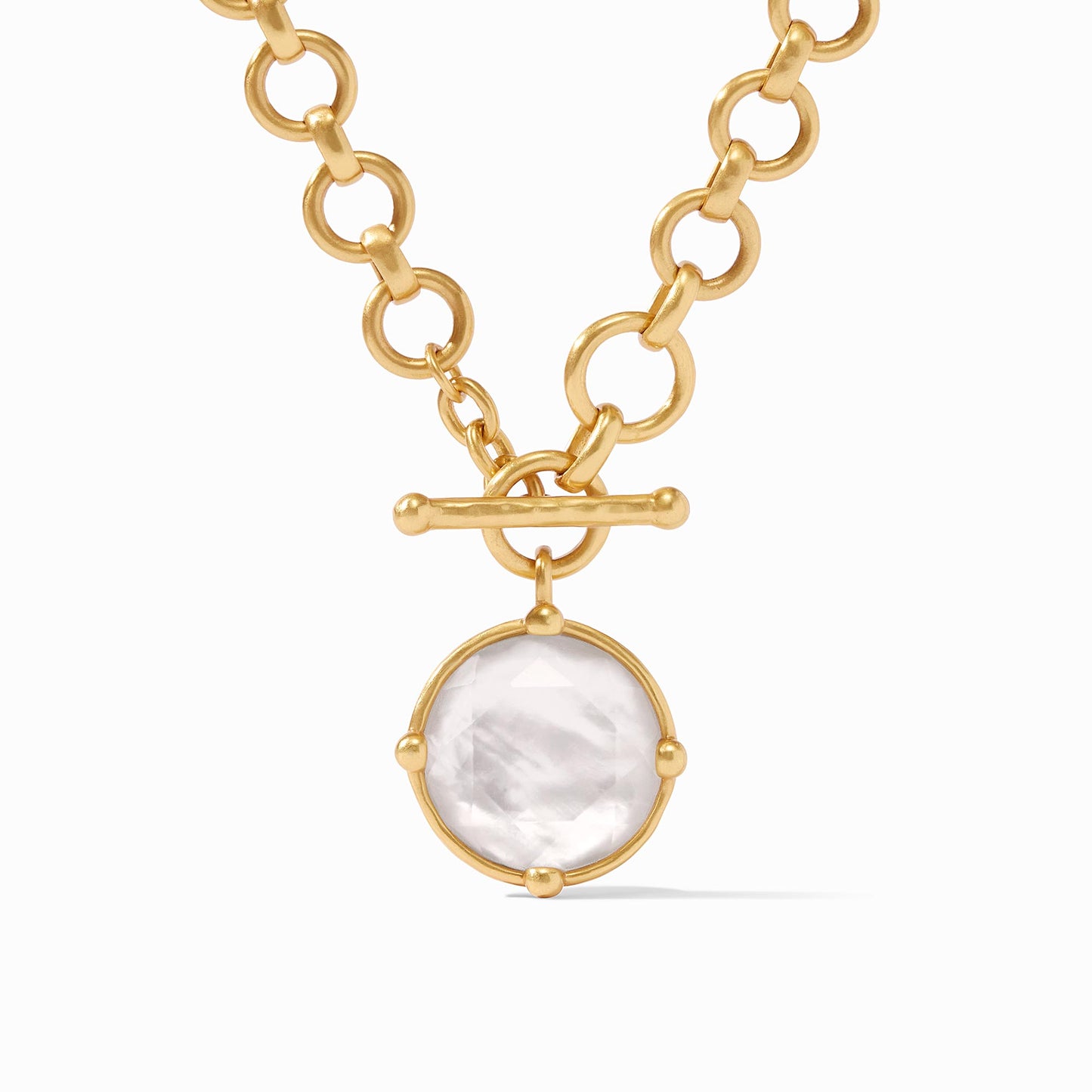 Julie Vos Honeybee Demi Necklace Clear