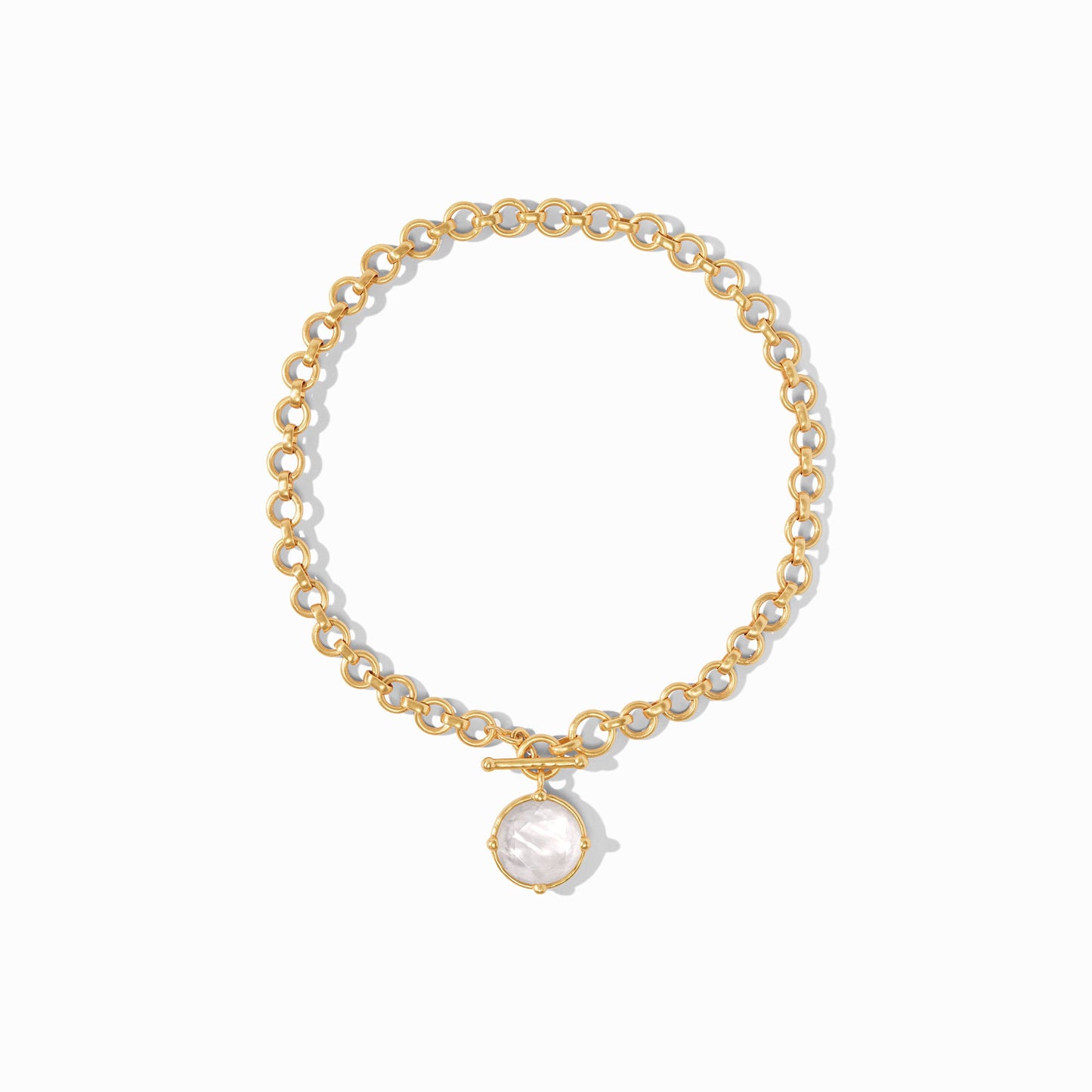 Julie Vos Honeybee Demi Necklace Clear