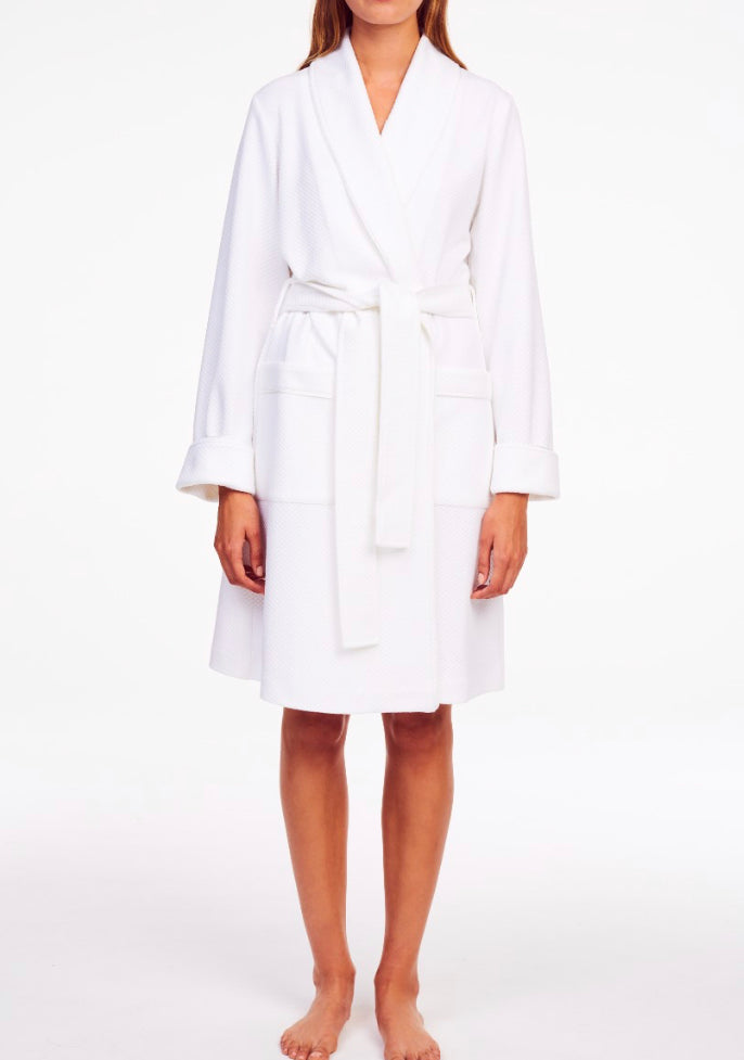 Pluto Sofia Robe - White