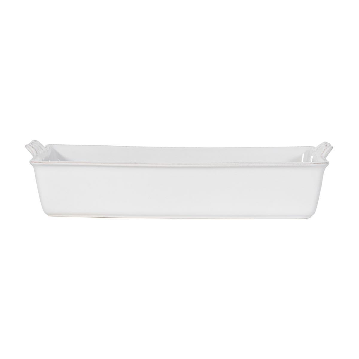 Juliska Berry & Thread 13" Rectangular Baker - Whitewash