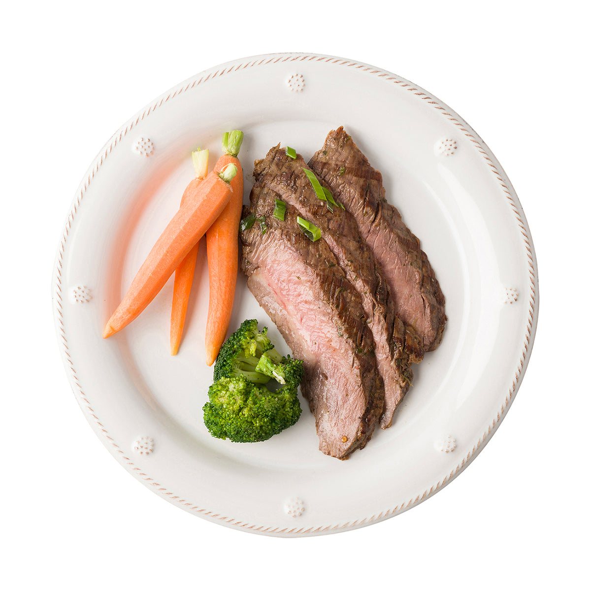 Juliska Berry Thread Dinner plate whitewash