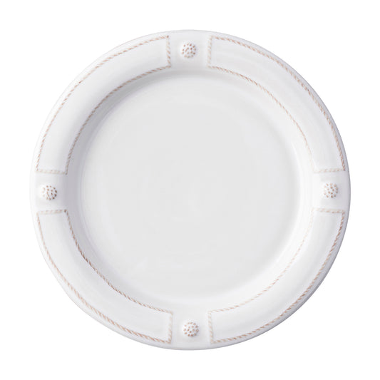 Juliska berry thread french panel dinner plate whitewash