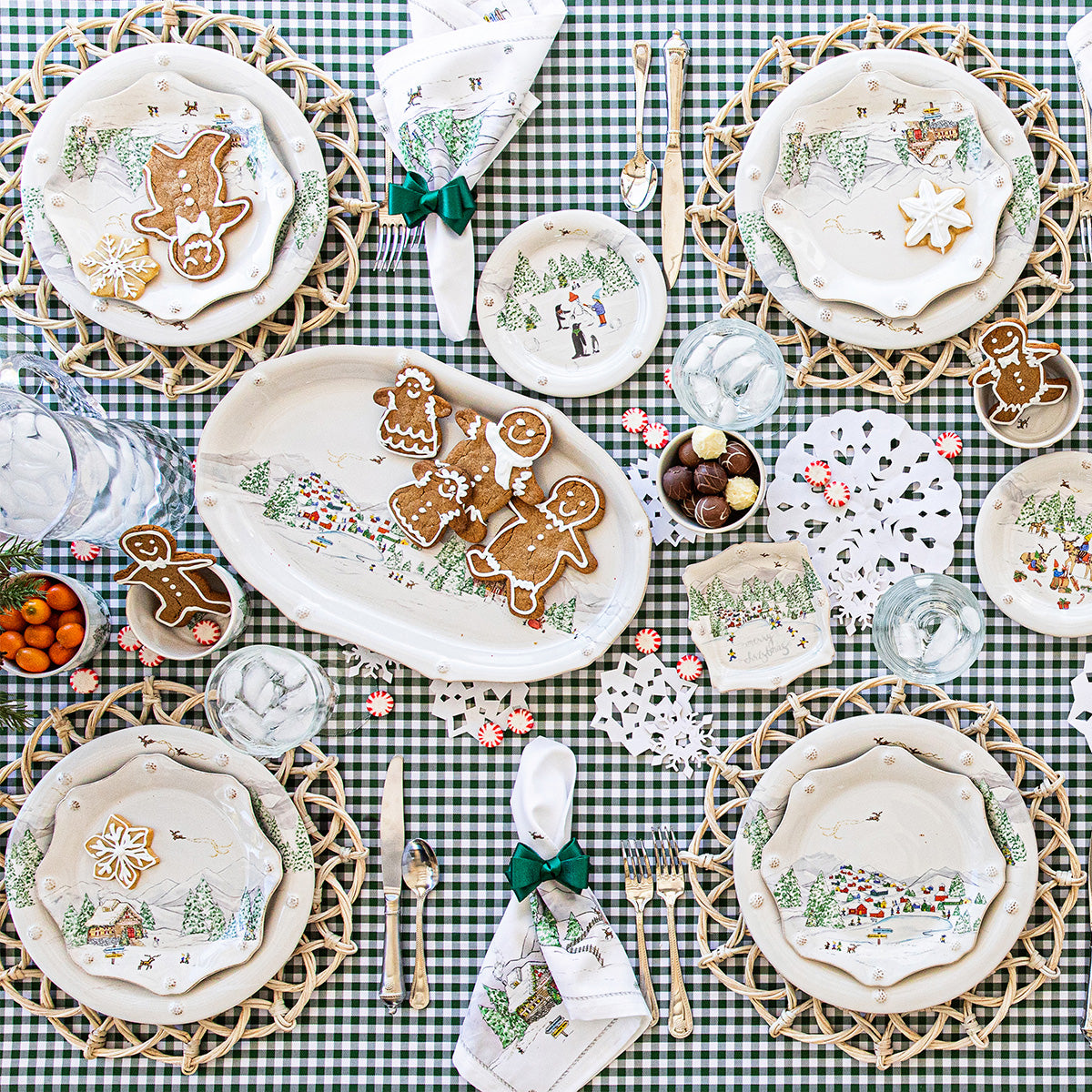 Juliska Berry & Thread North Pole Dinner Plate