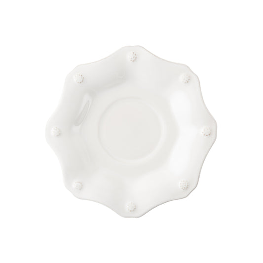 Juliska Berry & Thread Scalloped Saucer - Whitewash