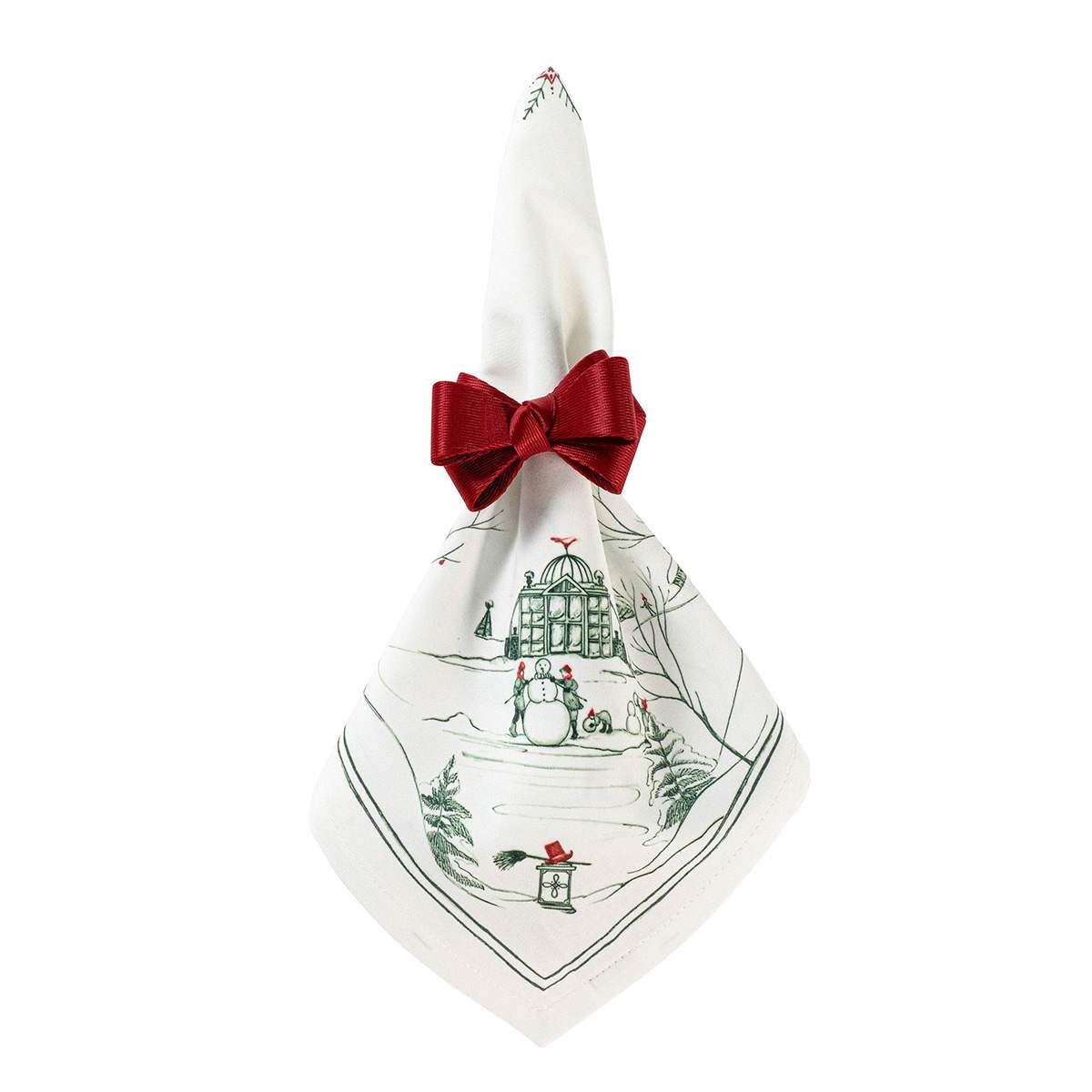 Juliska Country Estate Winter Frolic Napkin - Evergreen
