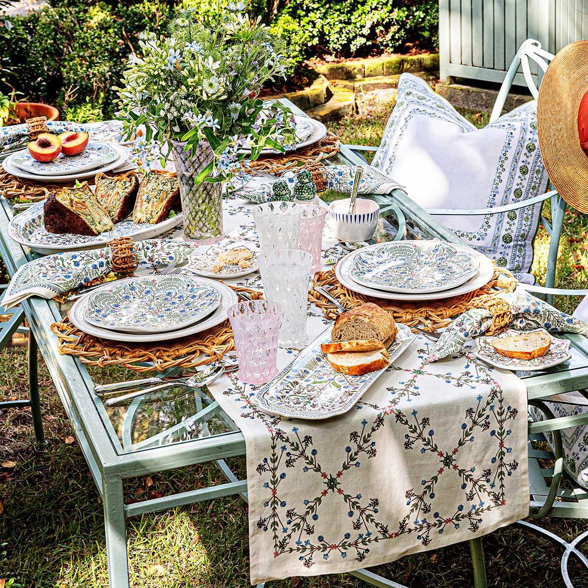 Juliska Villa Seville Napkins Set/4 Chambray