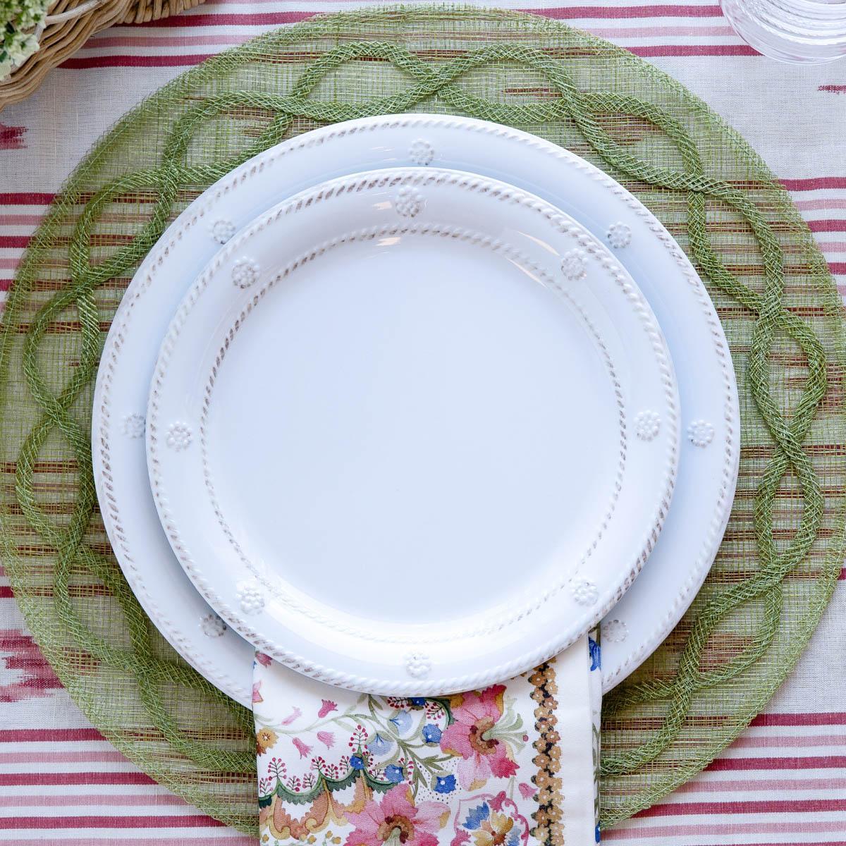 Juliska Berry & Thread Melamine Dinner - Whitewash