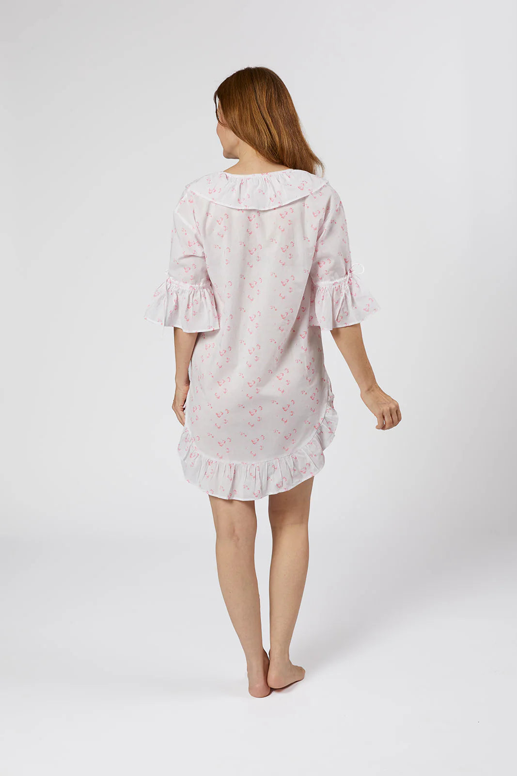 Lenora Poet Cotton Nightshirt - La Petite Maison