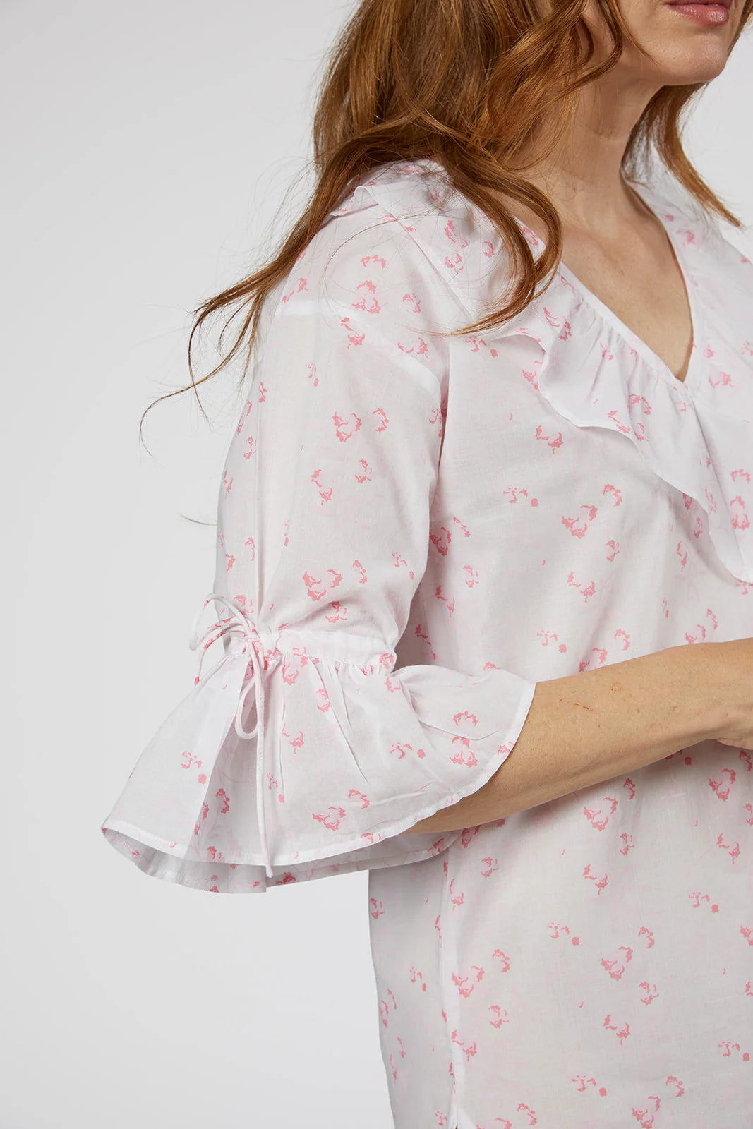 Lenora Poet Cotton Nightshirt - La Petite Maison