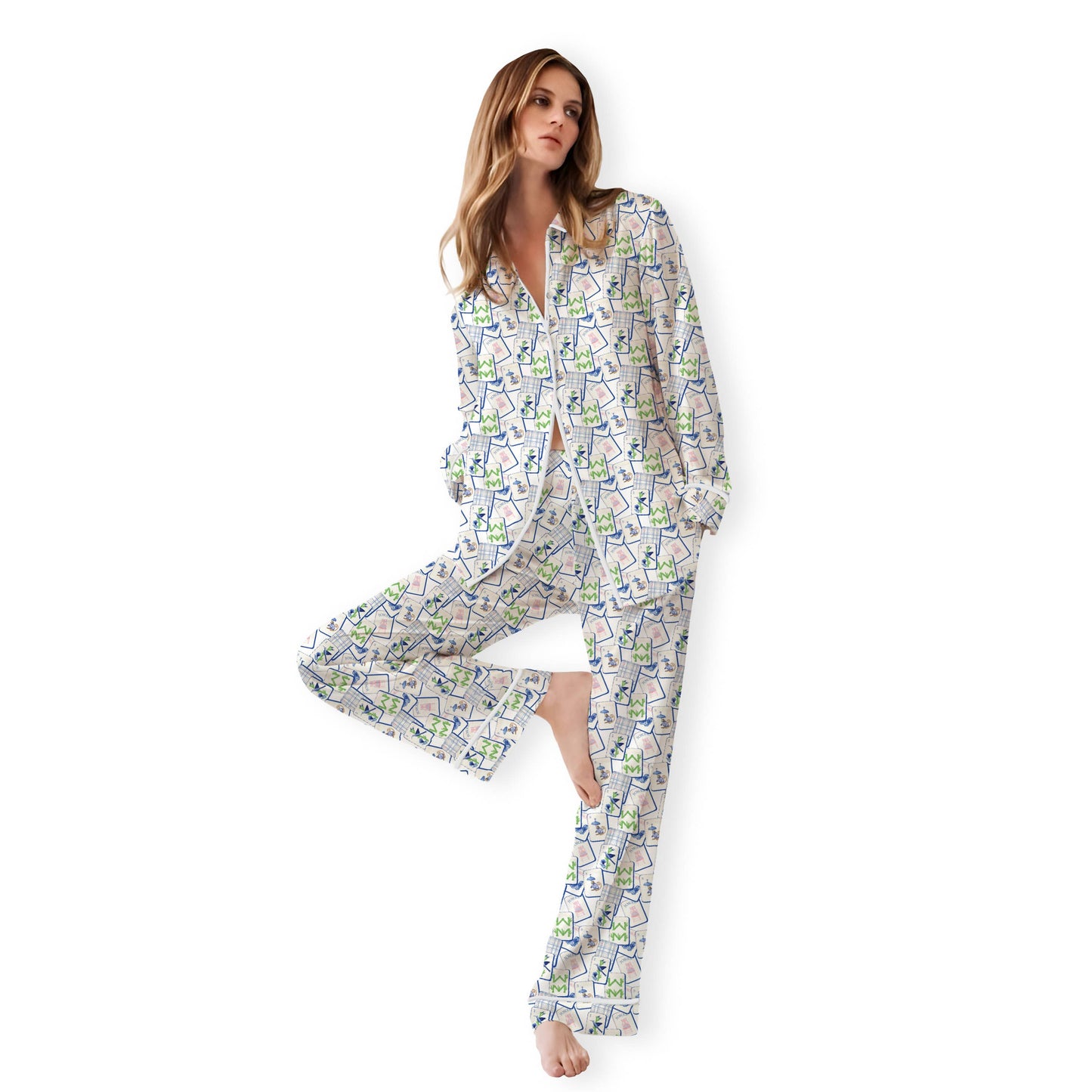 Toss Designs. Inc. Mahjong Pajamas