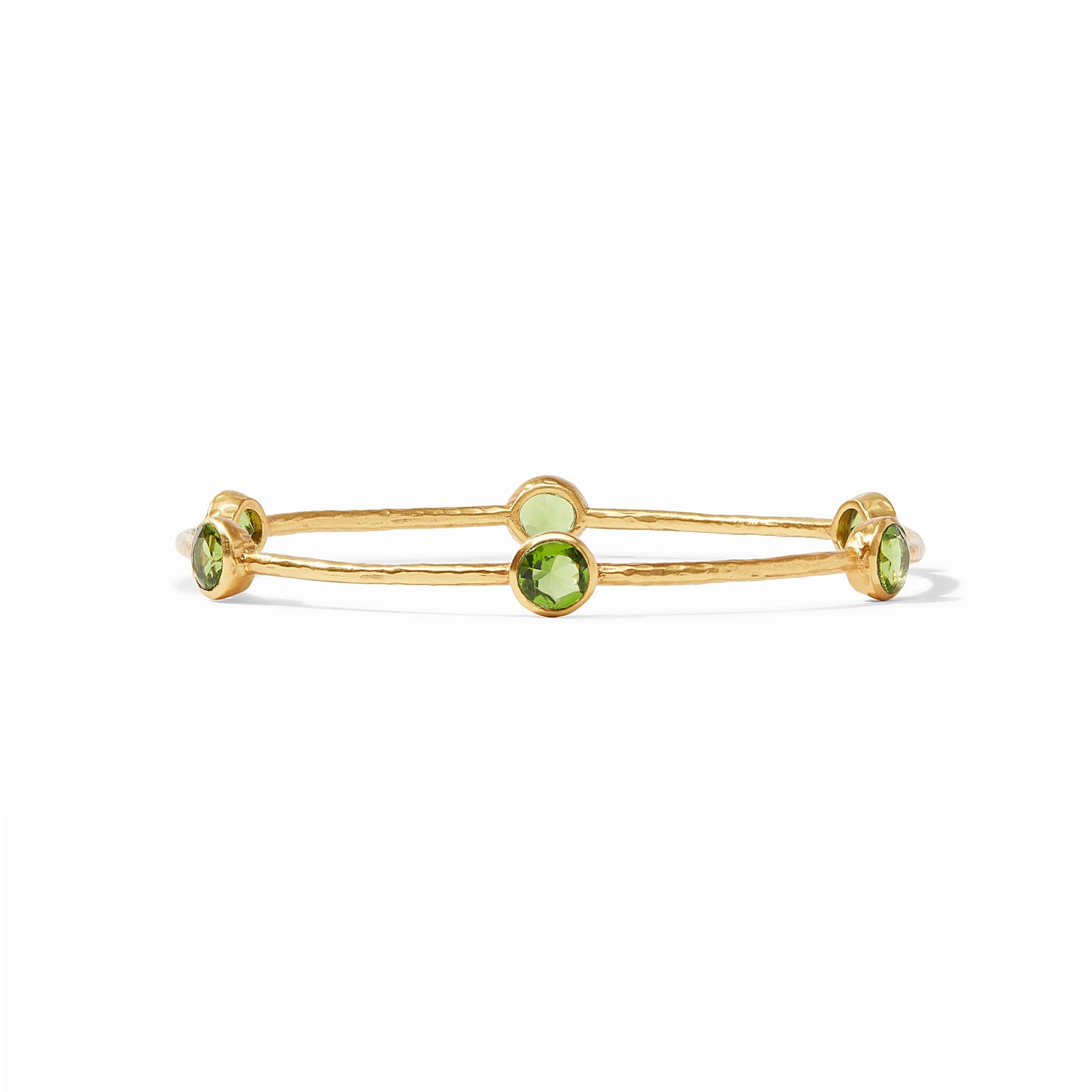 Julie Vos Milano Bangle- Palmetto Green