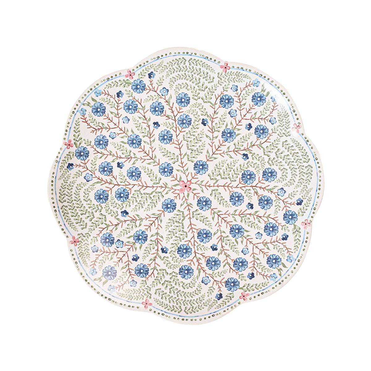Juliska Villa Seville Scalloped Salad Plate