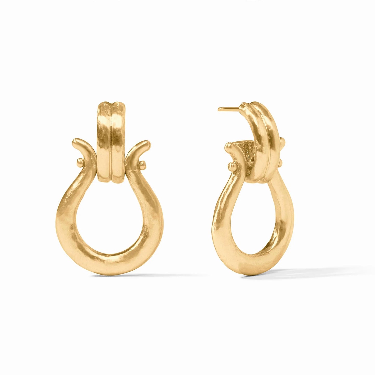 Julie Vos Saratoga Doorknocker Earring- La Petite Maison