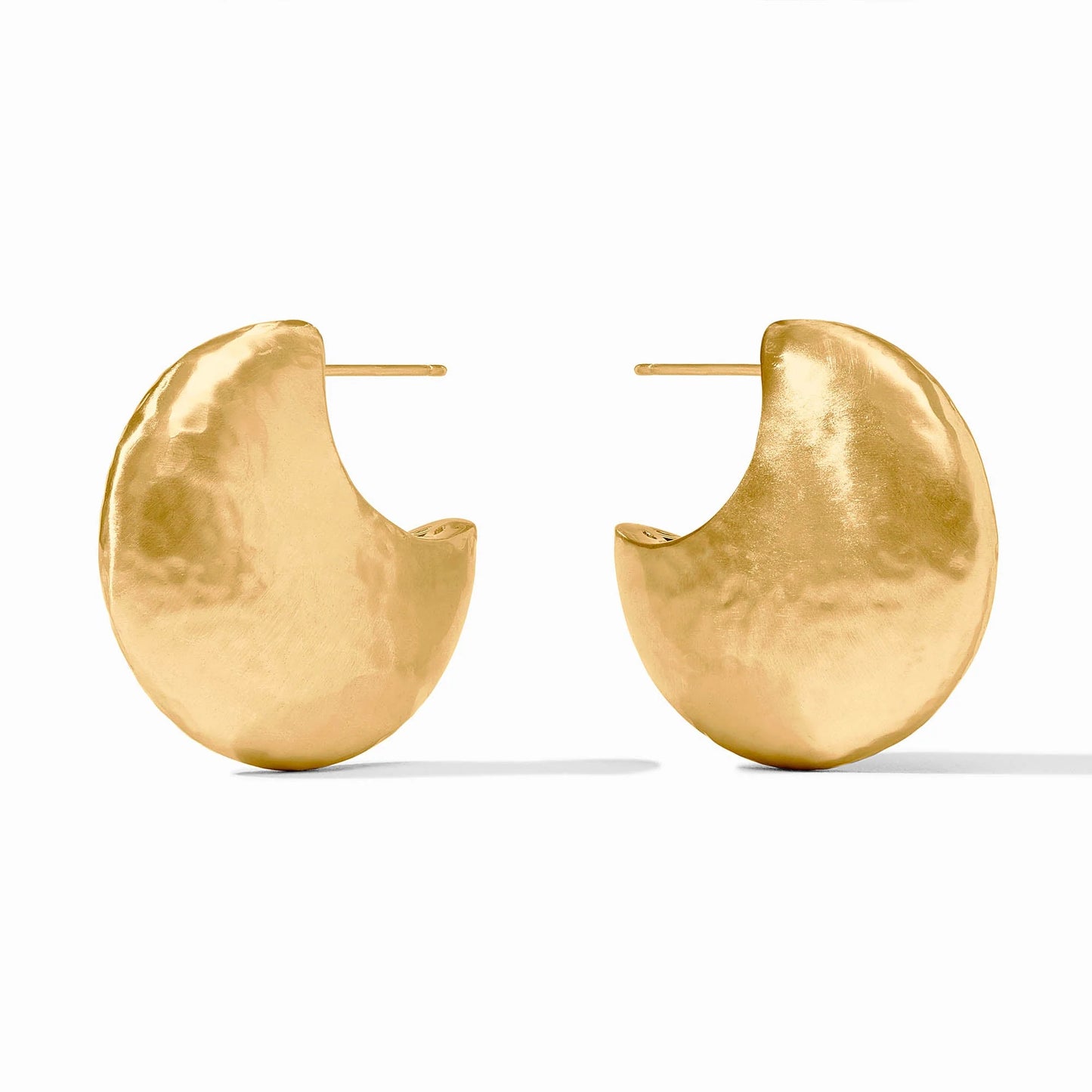 Julie Vos Solara Gold Hoop - Medium