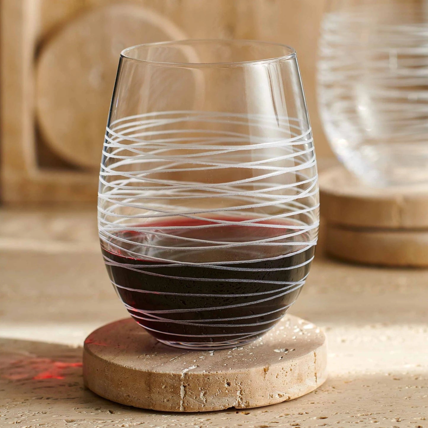 Solis Stemless Wine Glass