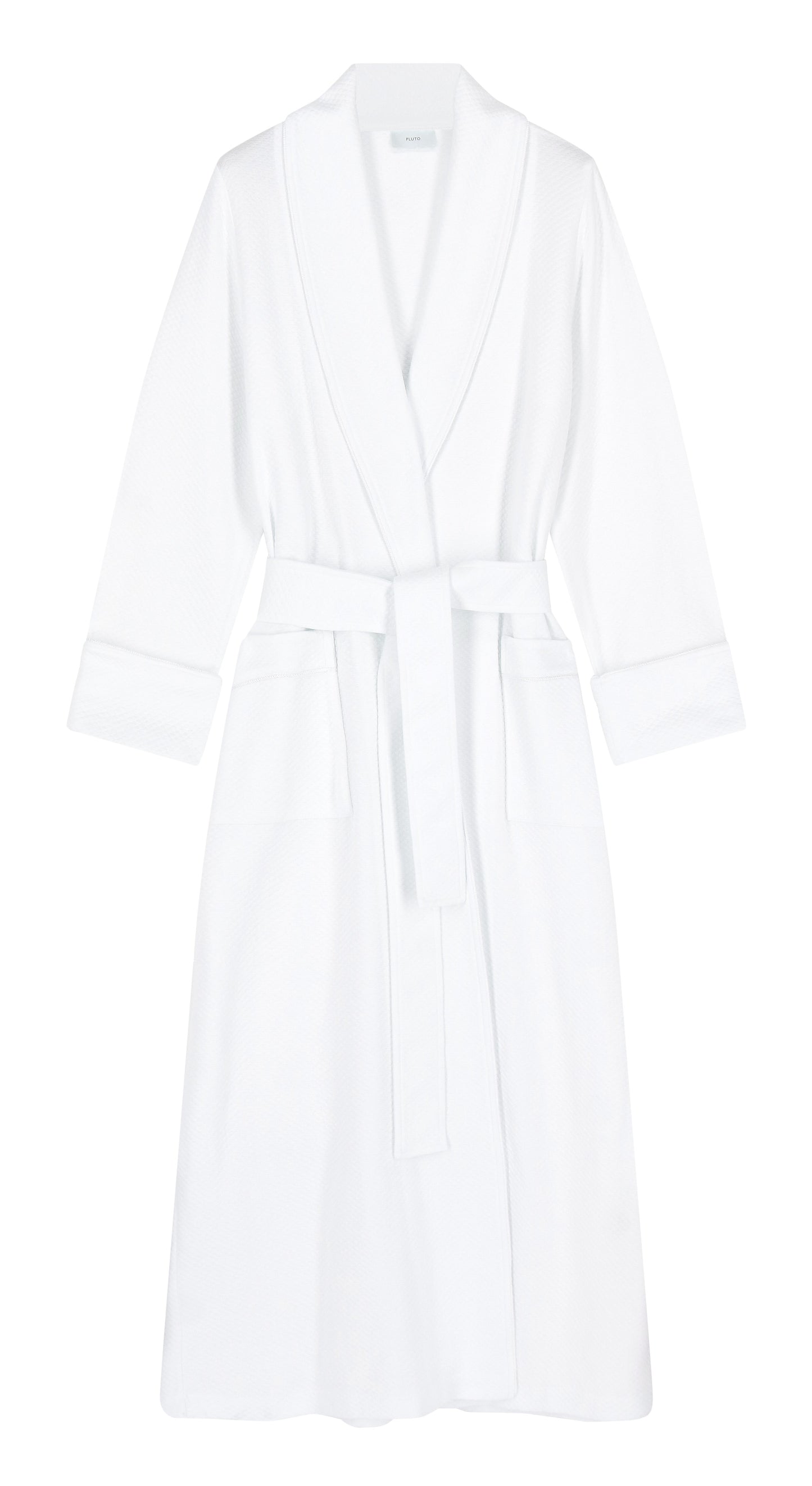 Pluto Sylvie Long Robe - White