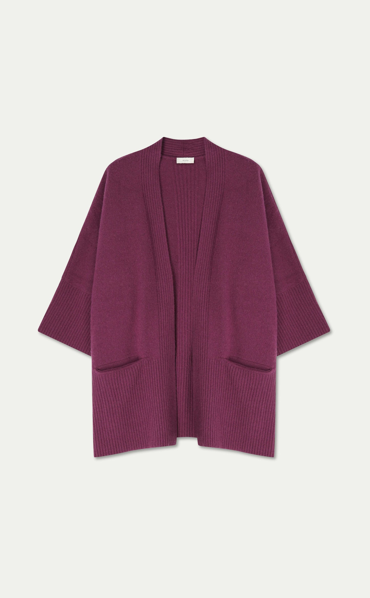 Tanea Cardigan Merino Wool - Figue