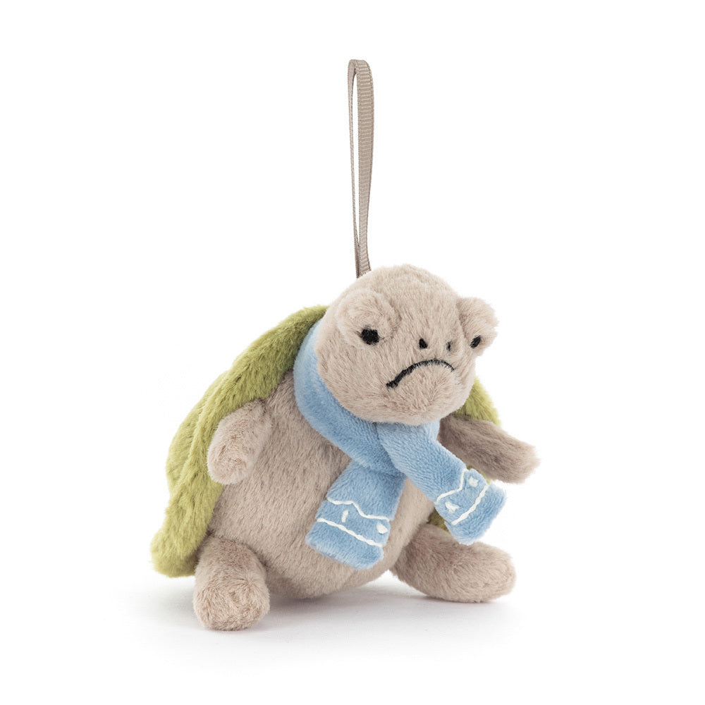 ぬいぐるみ Timmy Merrythought Jellycat Timmy Turtle Decoration – La Petite Maison
