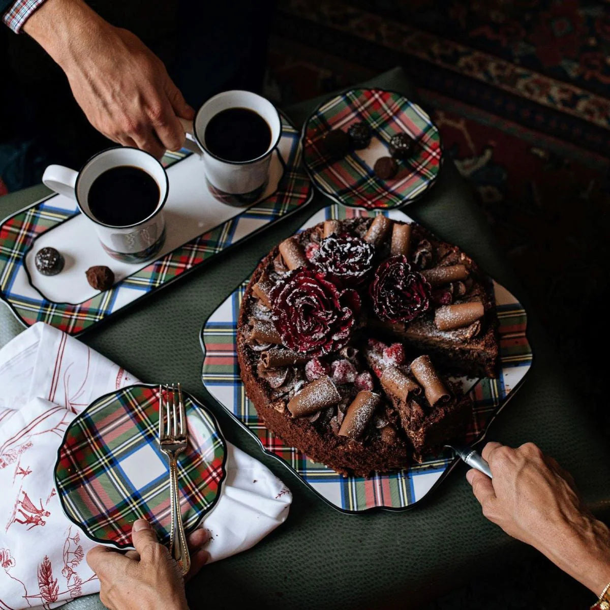 Juliska Stewart Tartan Mug