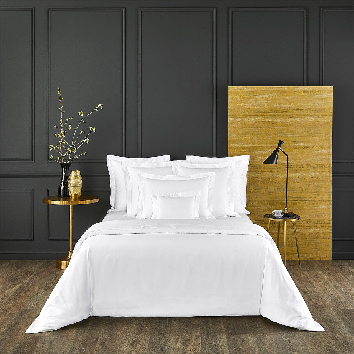 Yves Delorme Triomphe Duvet Cover - Blanc