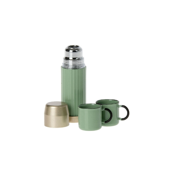 Maileg Thermos and Cups - Mint