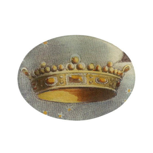 John Derian Decoupage Crown Tray -La Petite Maison