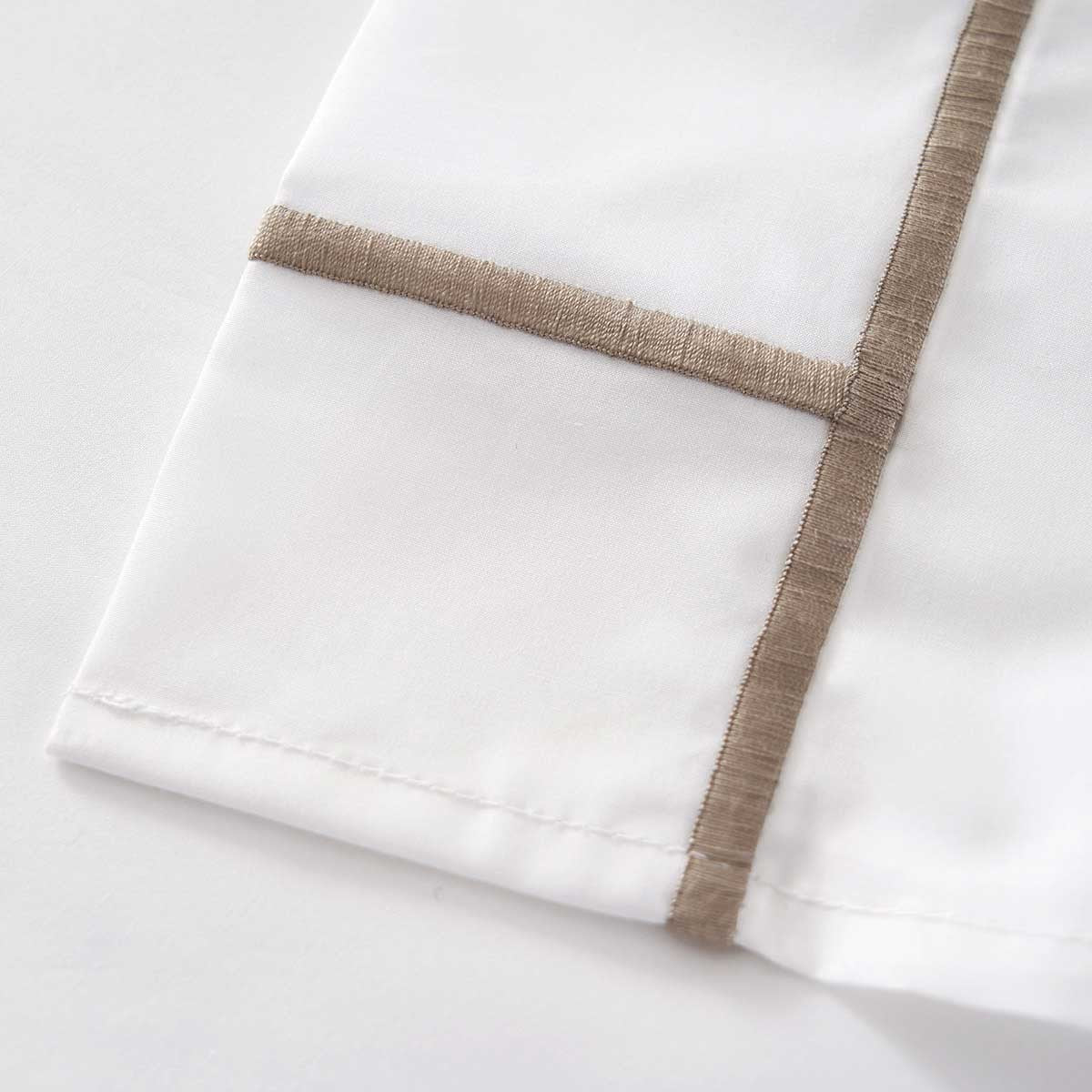 Yves Delorme Athena Flat Sheet - Pierre