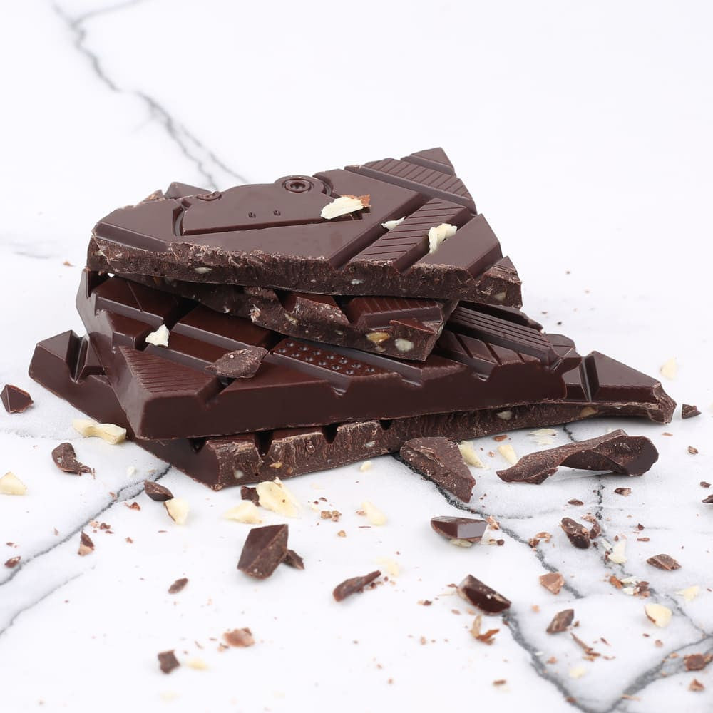 Le chocolat des Français Le Poule Mini Dark Chocolate & Hazelnut Ba